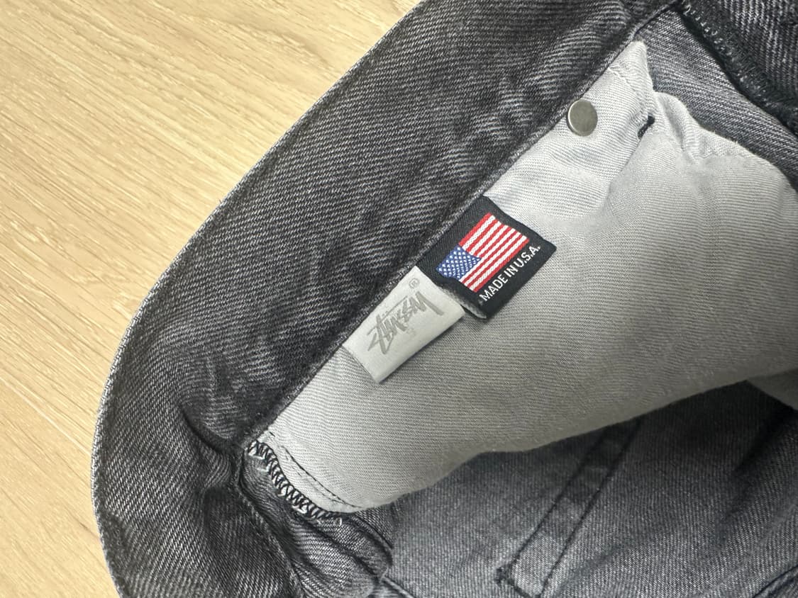 Stussy 블랙 데님 34 상품이미지5