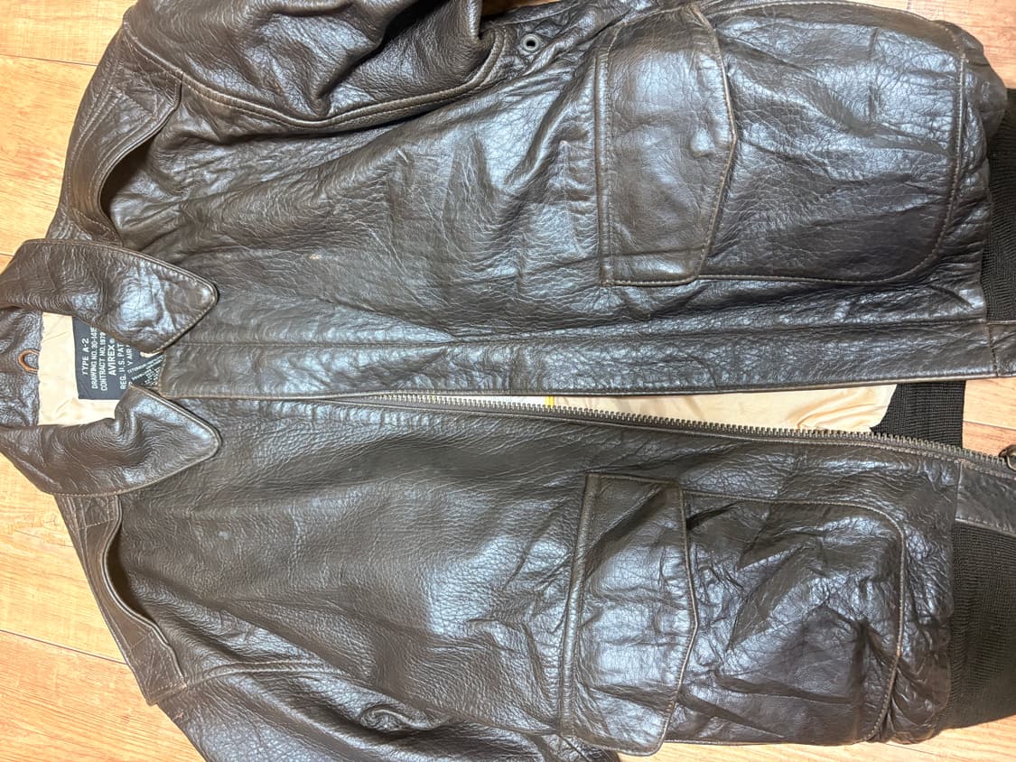 아비랙스 가죽자켓 상품이미지1