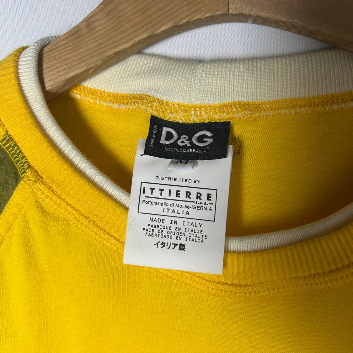 [D&G] 돌체앤가바나 넘버링 배색 반팔티셔츠 상품이미지5
