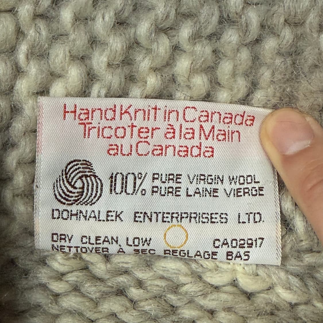 (103) 80s TUAK 빈티지 캐나다 썬더버드 코위찬 가디건 상품이미지7