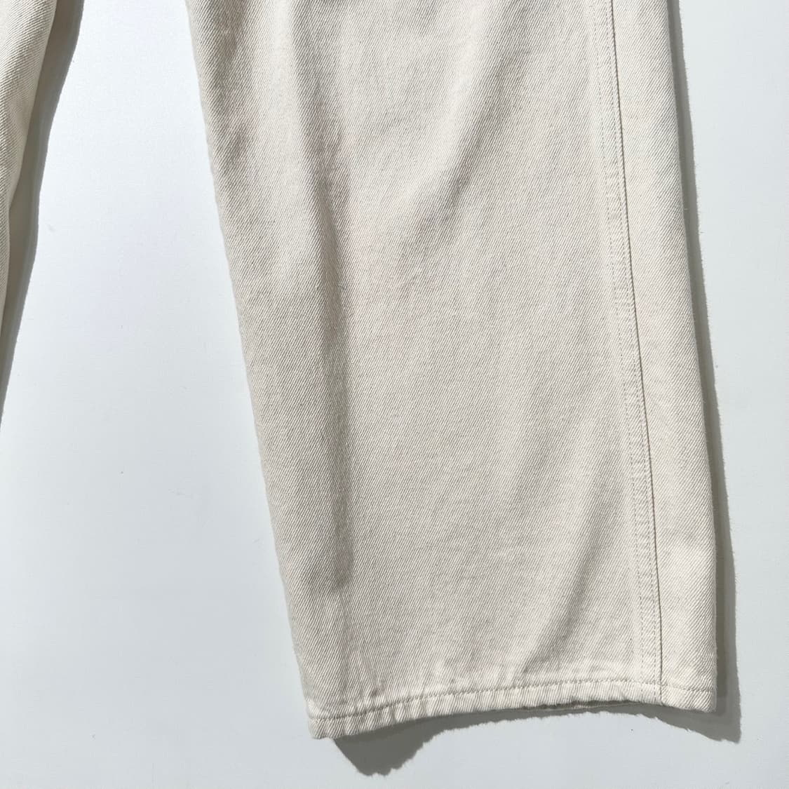 러프사이드 원턱 데님 팬츠 상품이미지6