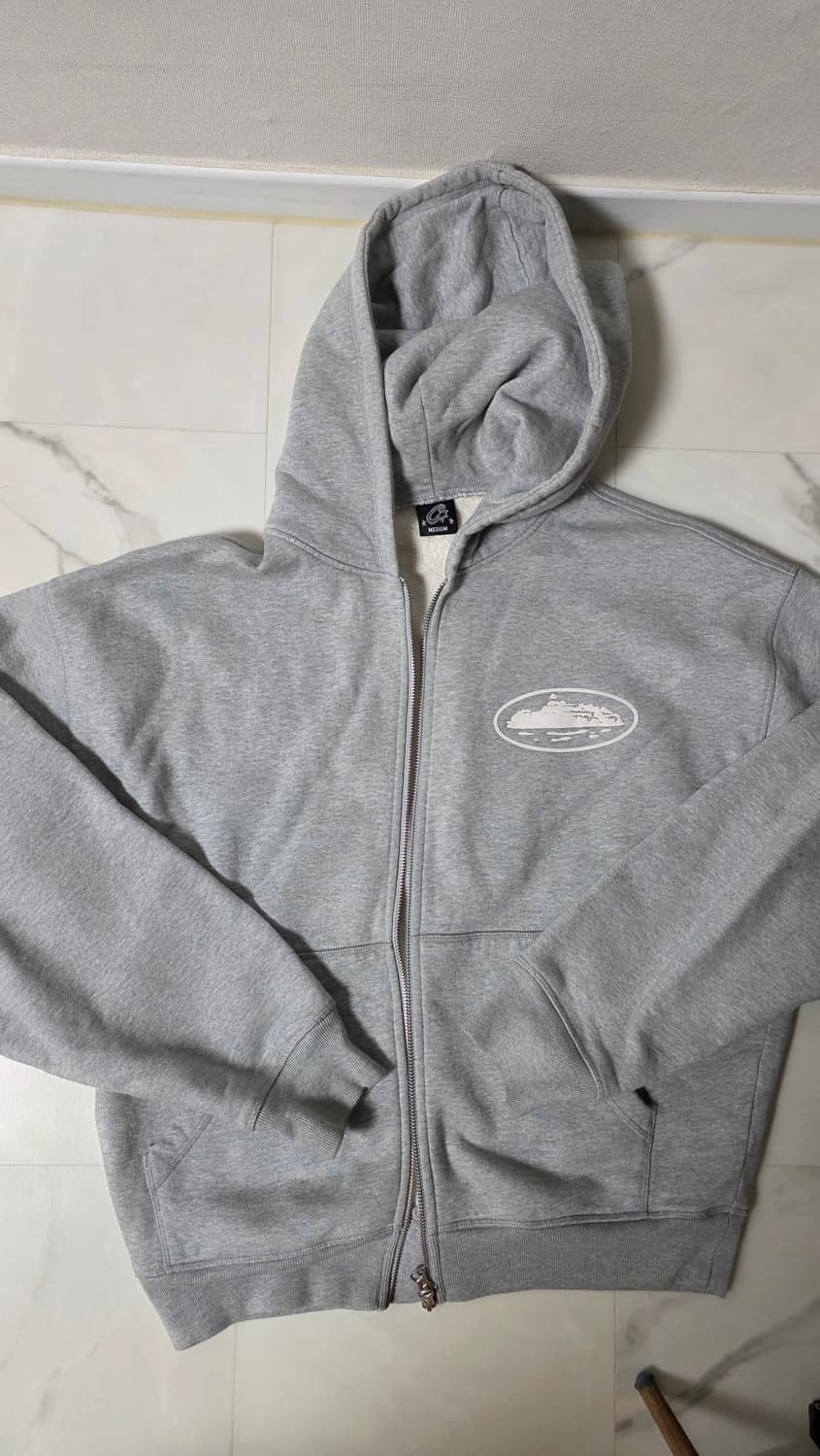 코르테이즈 후드집업 그레이 M 상품이미지1