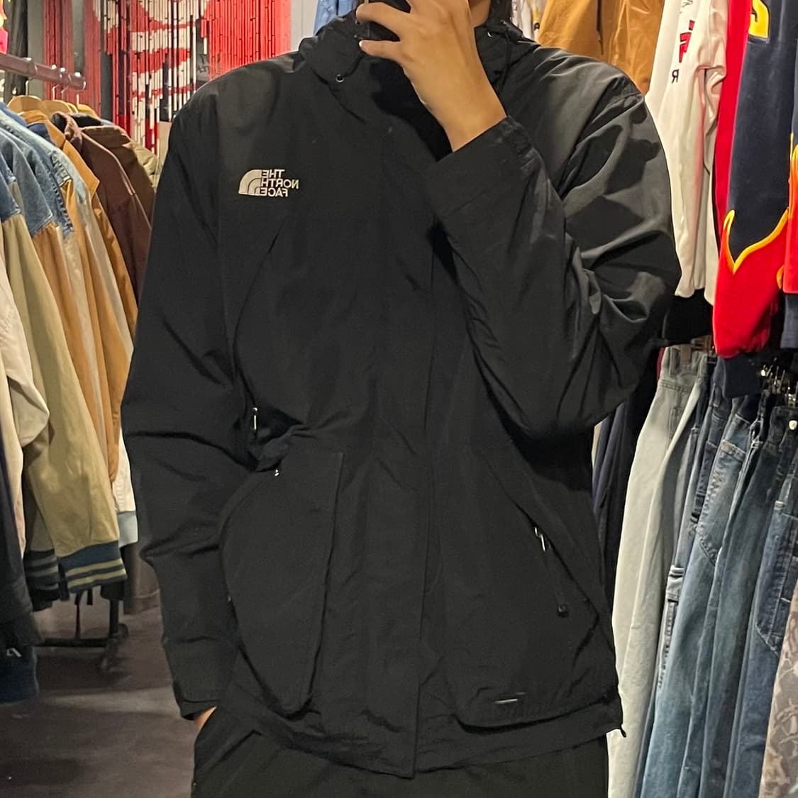 [IM] northface 노스페이스 블랙 바막(후드O) 상품이미지5