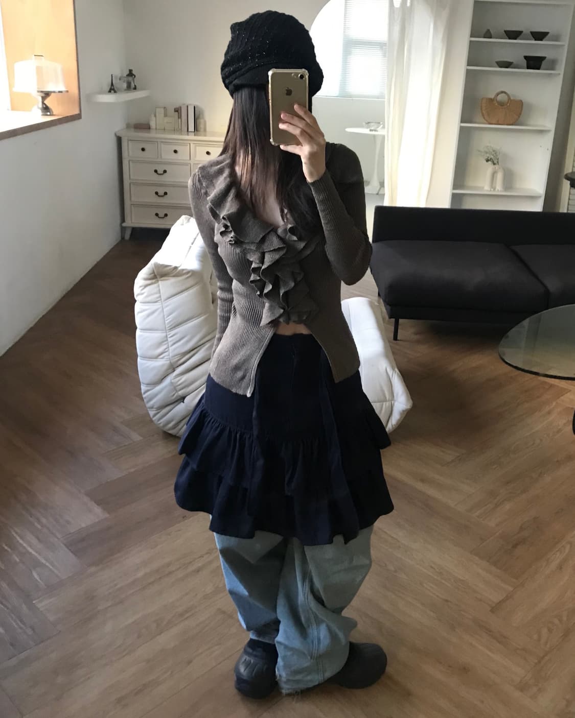 vintage frill top 상품이미지3