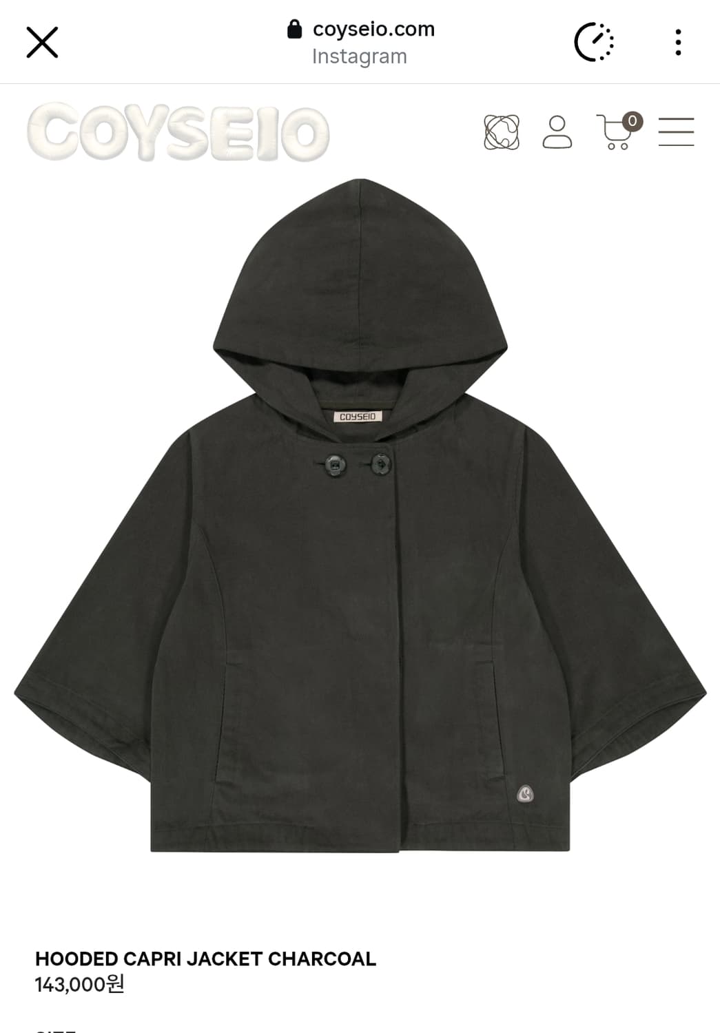 코이세이오 카프리자켓 상품이미지1