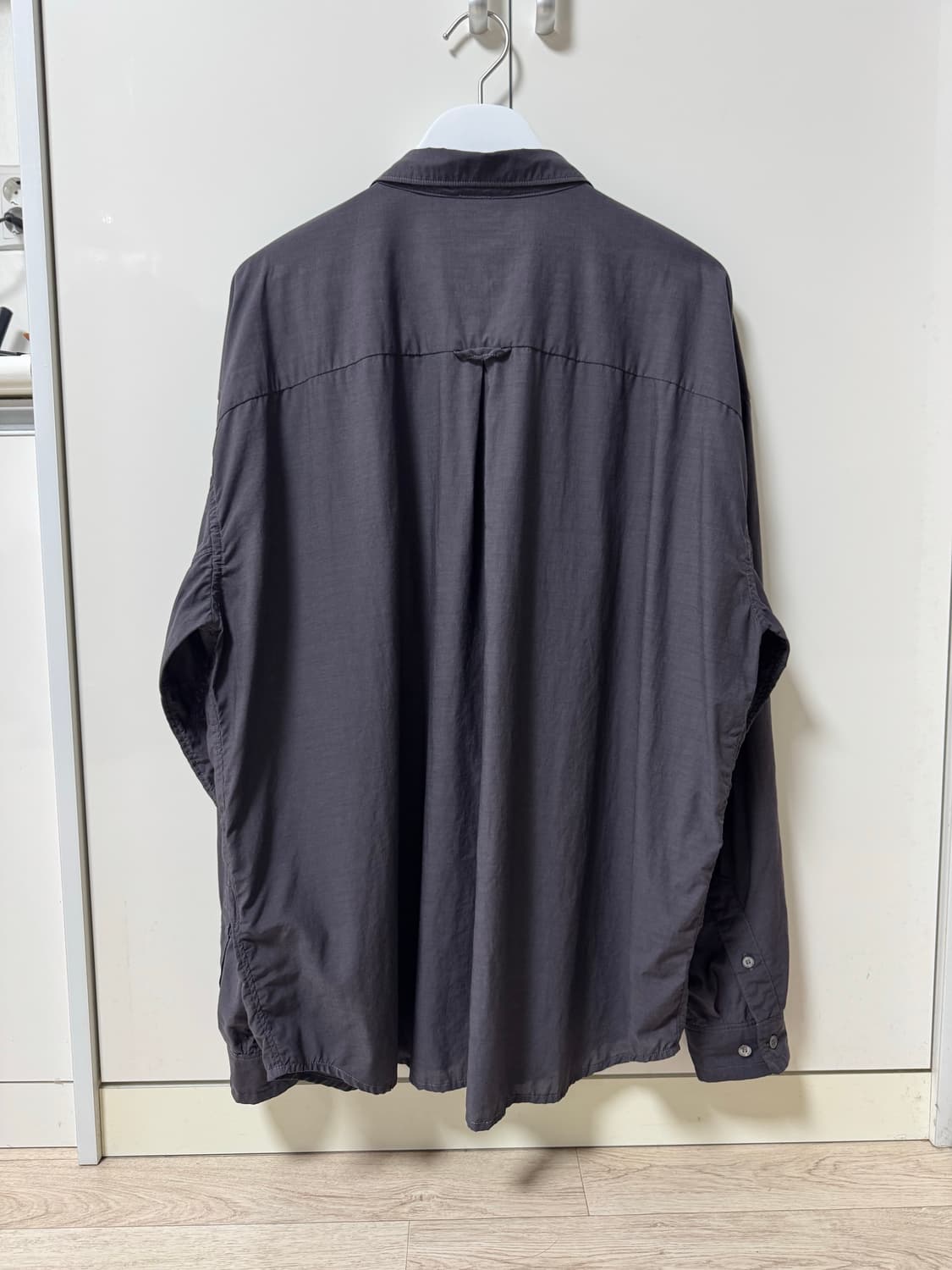 4) 폴리테루 텐코 셔츠 다이드 퍼플 그레이 상품이미지2