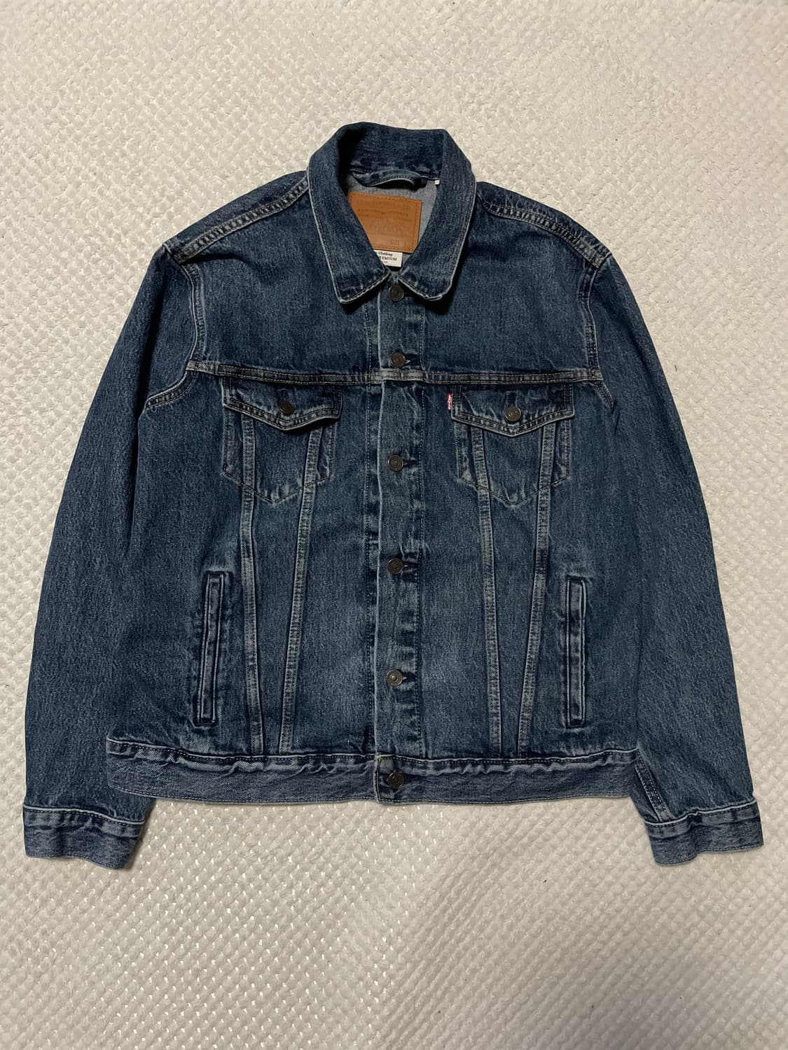 리바이스 프리미엄 빅E 타입3 데님 트러커 청자켓(클리닝O) 상품이미지1