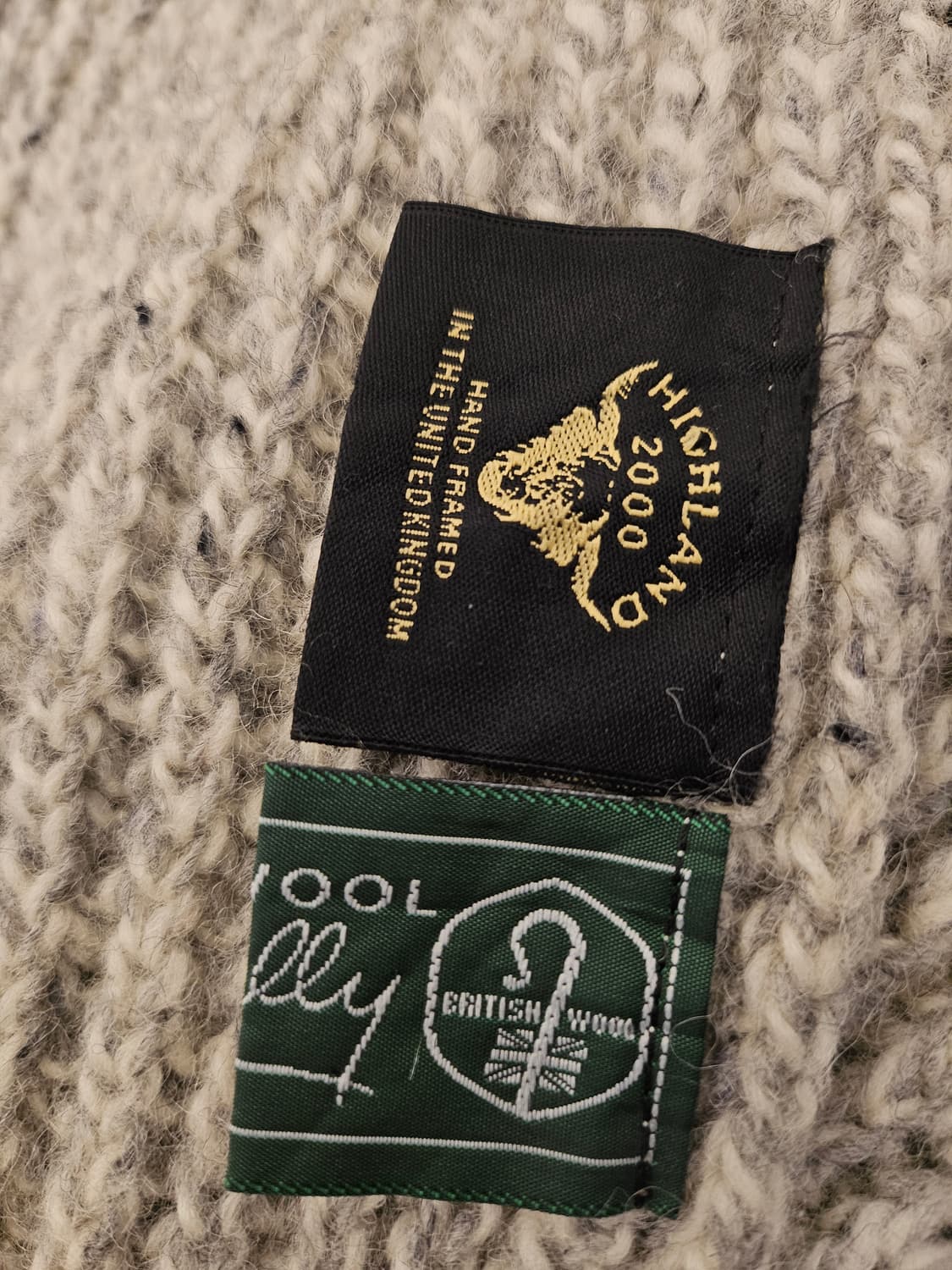 영국산 HIGHLAND2000  핸드메이드 울 머플러 상품이미지4