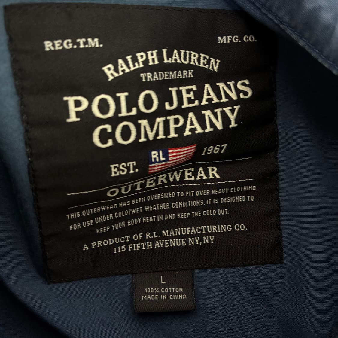 Polo  폴로진스컴퍼니 블루종 바라쿠다 자켓   상품이미지7