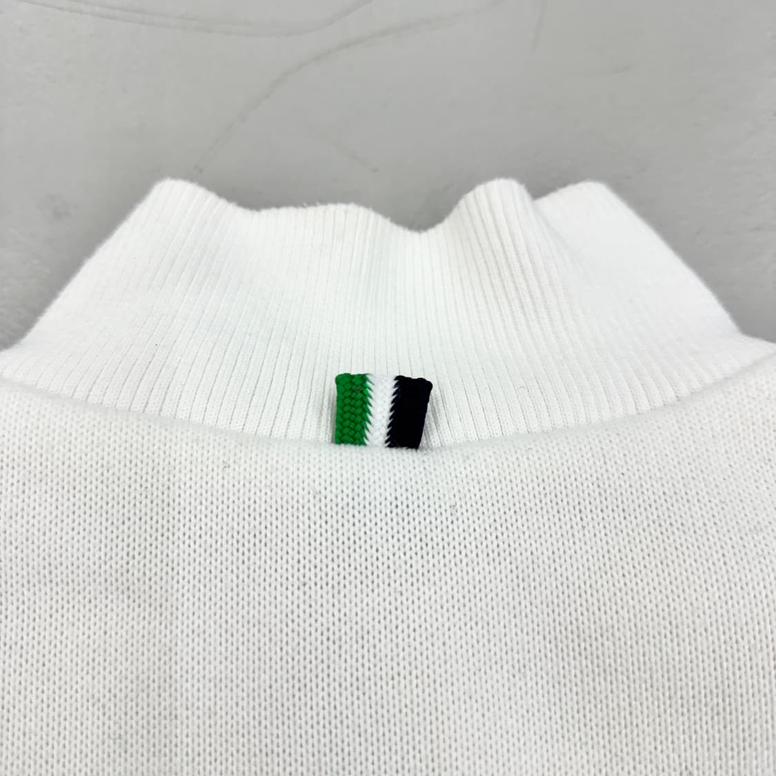 아디다스 화이트 니트집업 상품이미지5