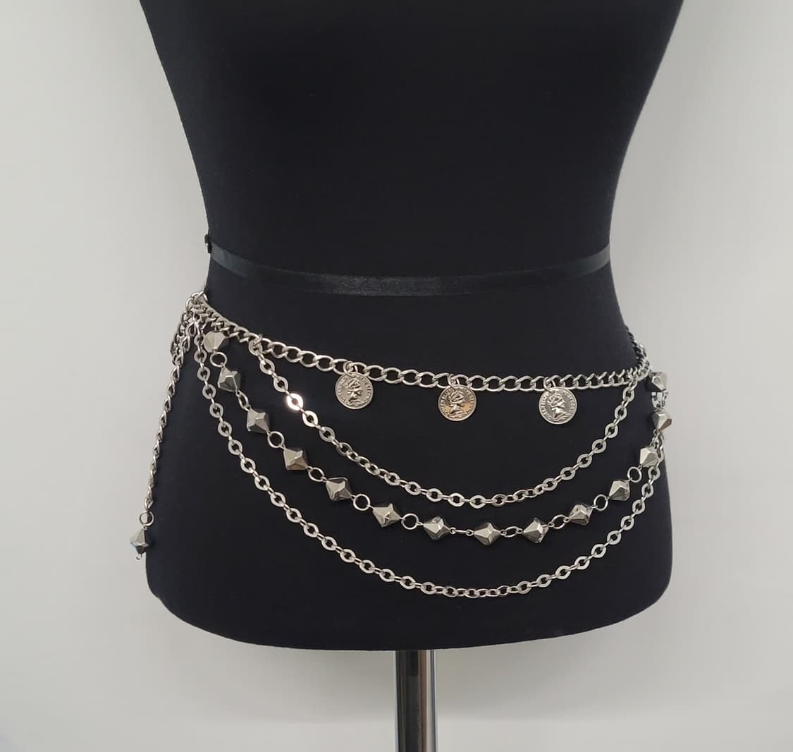 vintage chain belt 상품이미지2