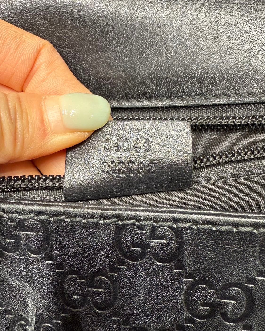 구찌 블랙 GG 시마 브리프케이스 상품이미지9