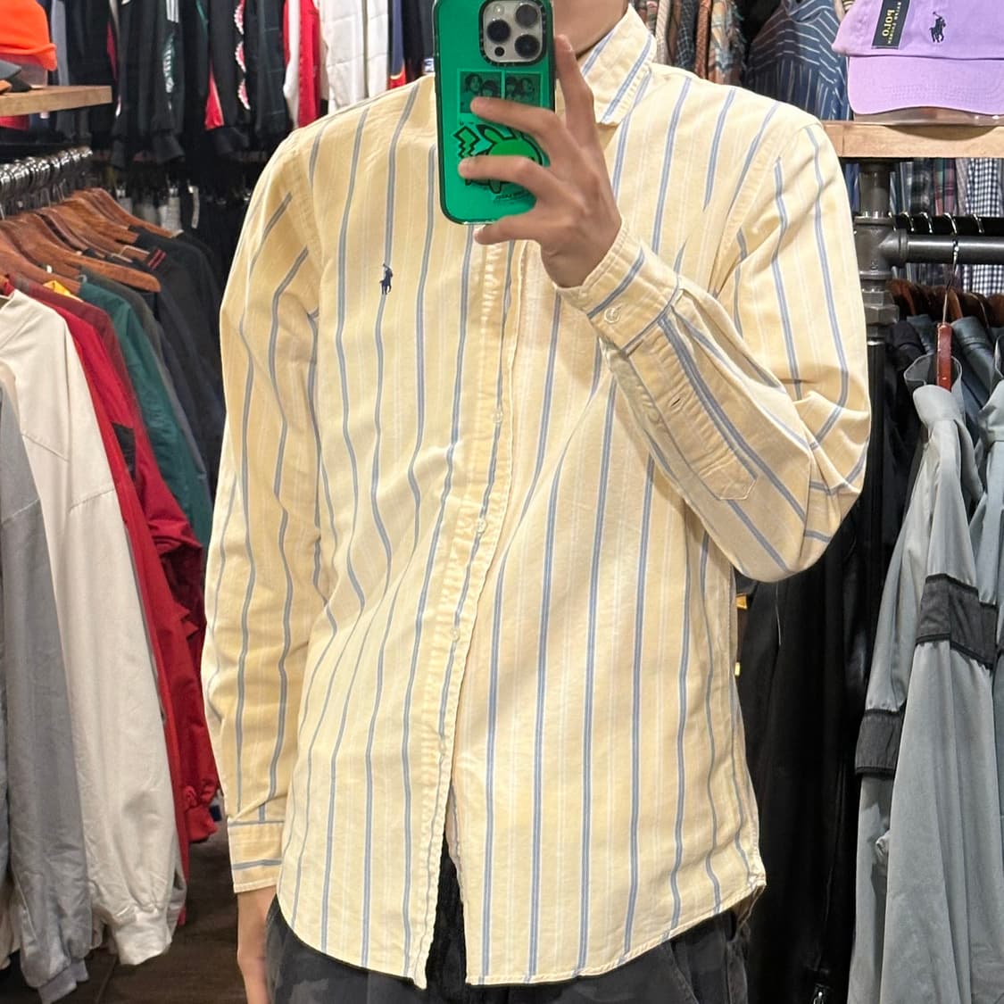 [HI] 폴로 랄프로렌 클래식셔츠 베이지 상품이미지3