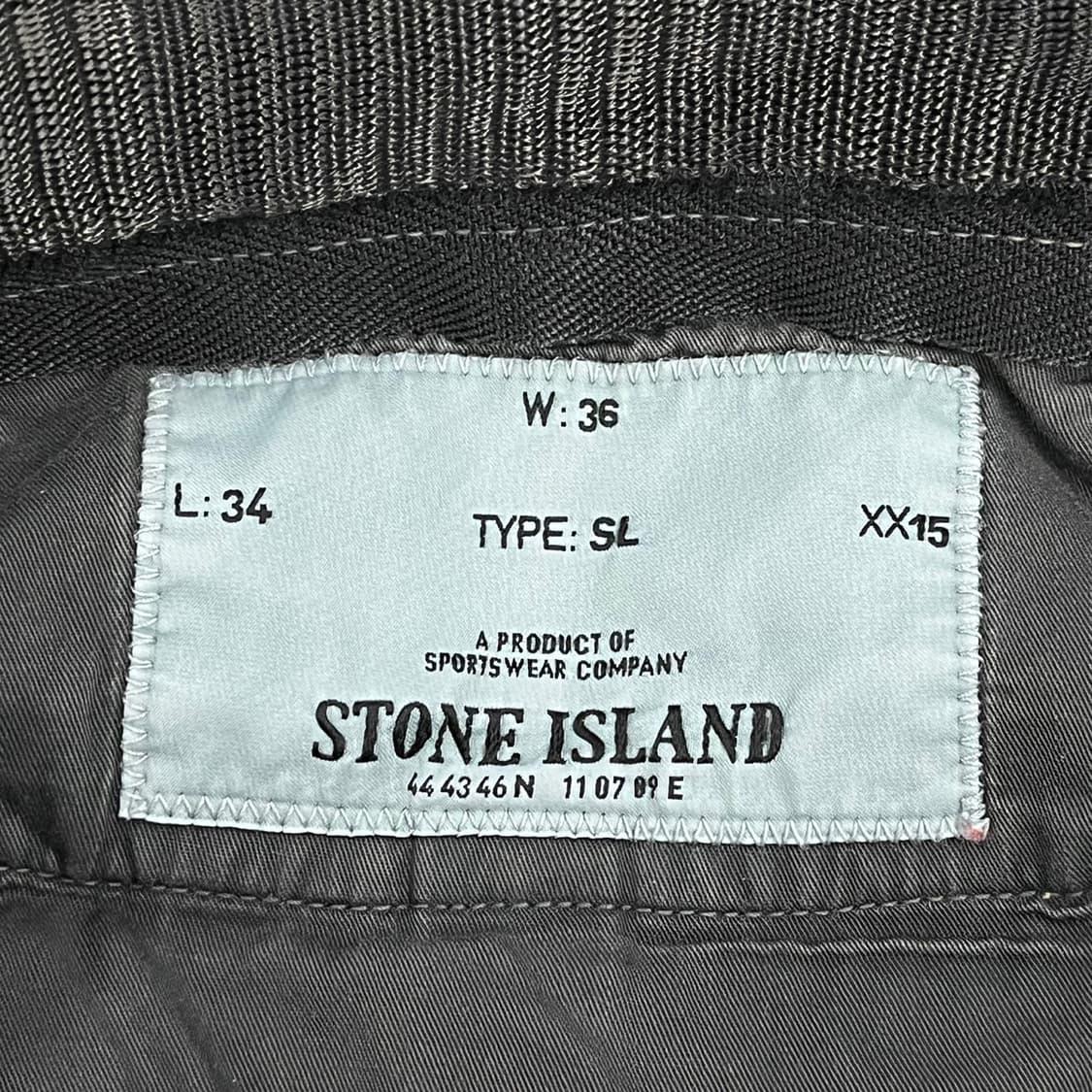 [정품] 스톤아일랜드 카고 바지 그레이 b16 상품이미지5