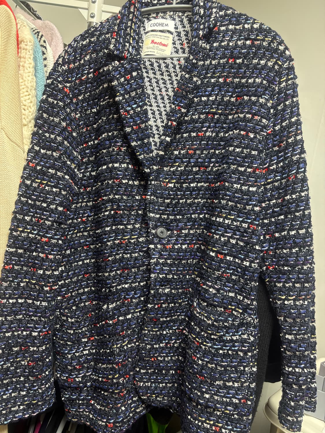 쿠헴 트위드 자켓 상품이미지1