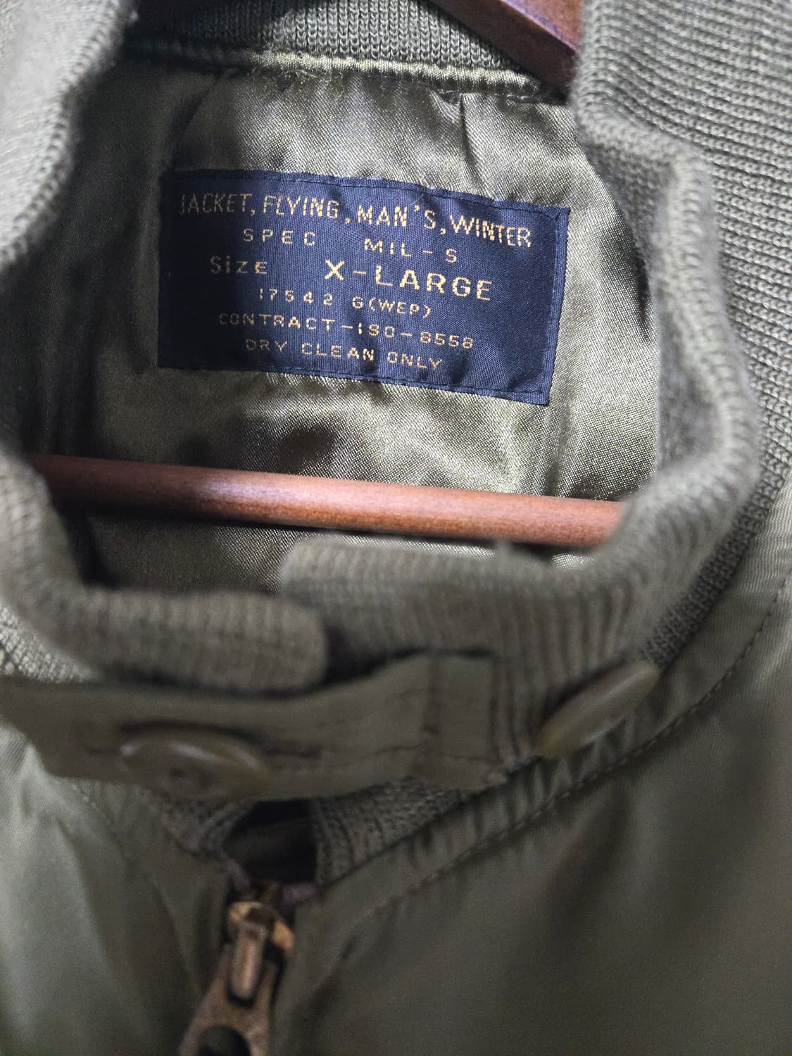 military G-8 wep 플라이트 자켓 XL 실측확인요망 상품이미지2
