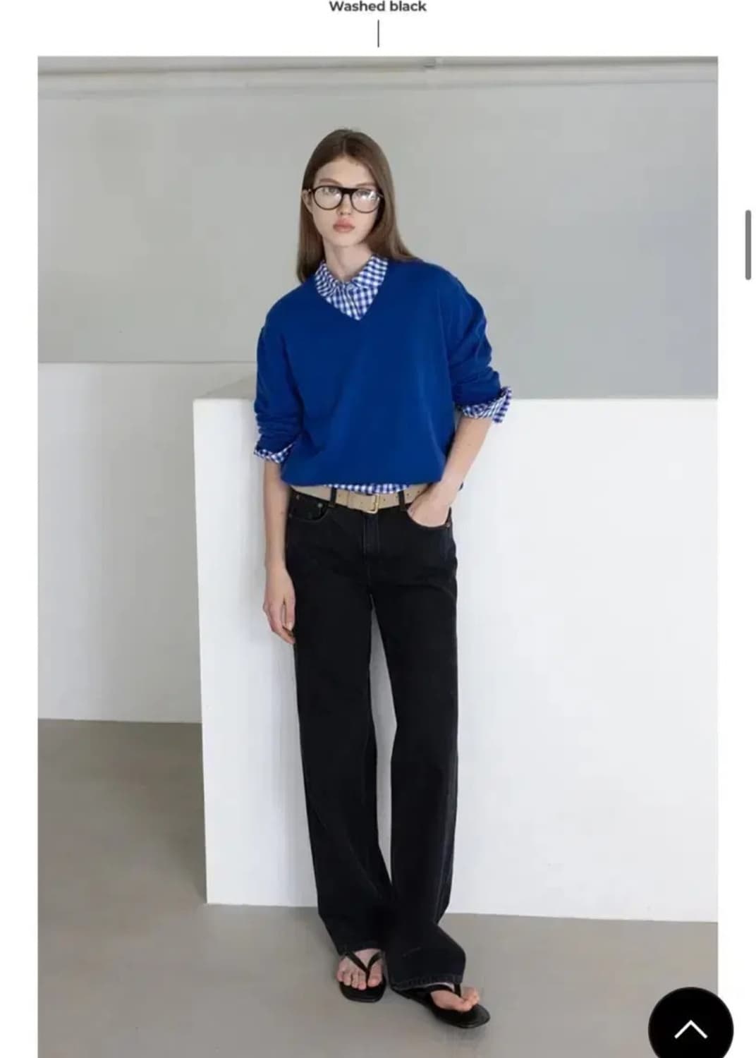 앤유 나이보더빈티지워싱데님 상품이미지1