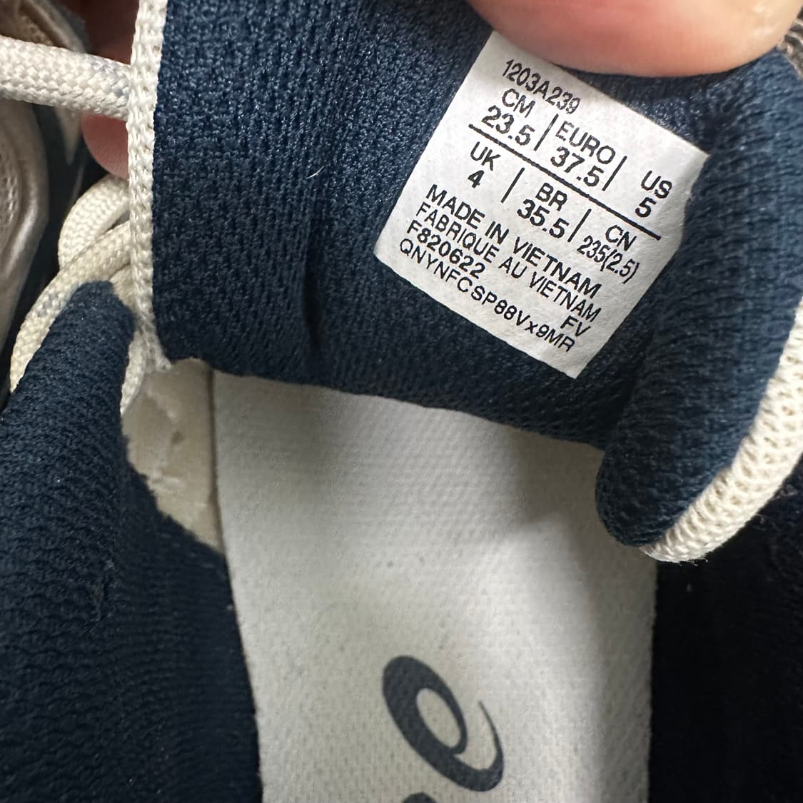 아식스 젤벤처6 프렌치블루 235사이즈 상품이미지7