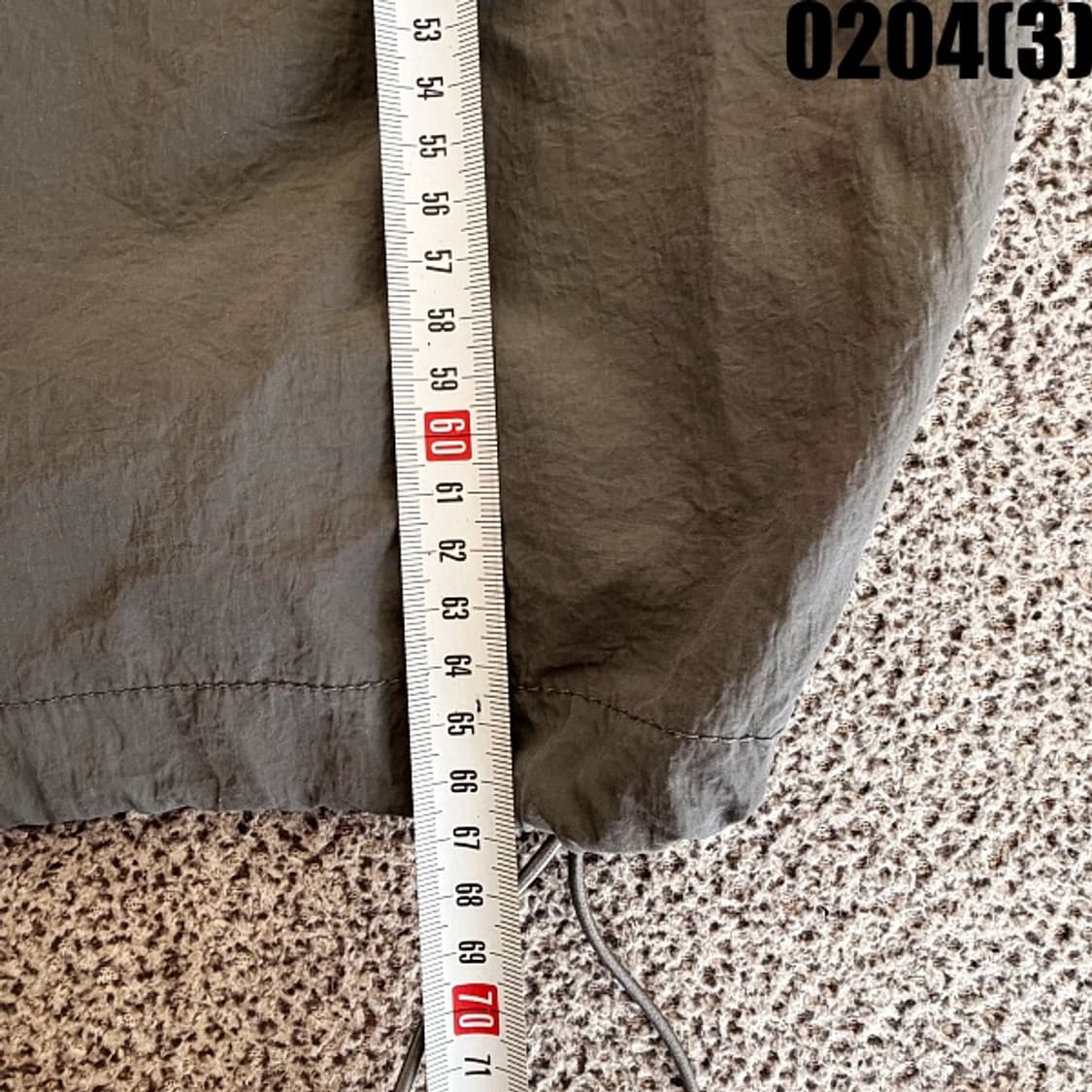 [L] 어반디타입 차콜 아노락 후드 바라막이 윈드브레이커 0204(3) 상품이미지10