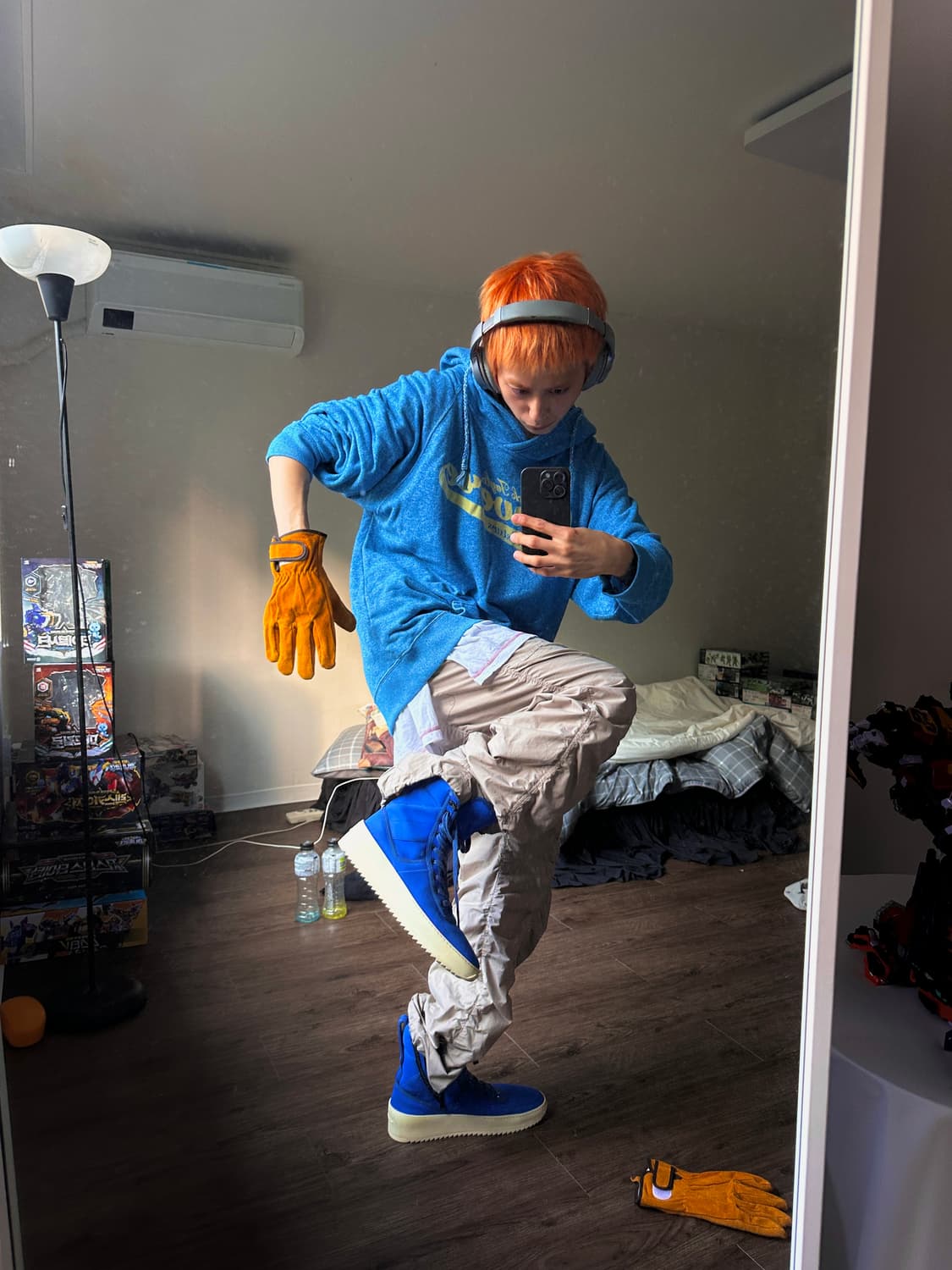 Converse 컬러 워시드 레트로 후드 상품이미지4