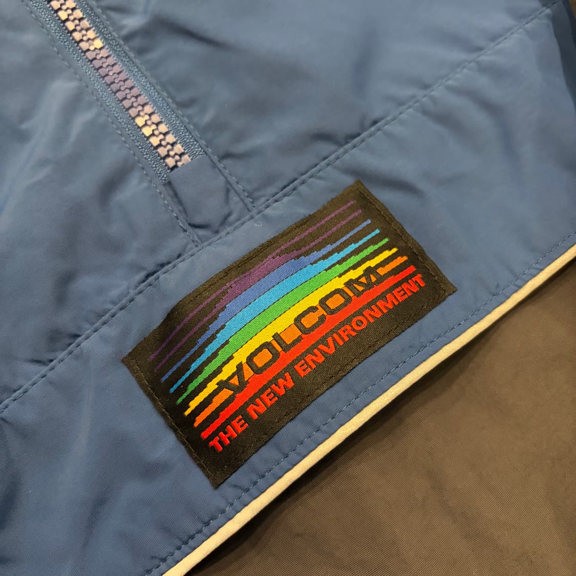 [M] 볼컴 블루 아노락 후드 바람막이 C9 상품이미지4