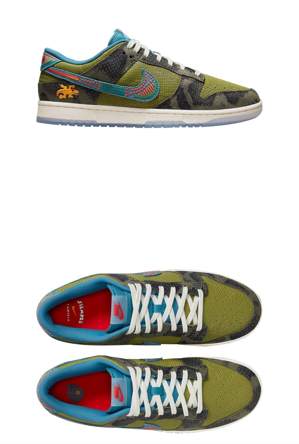 나이키 덩크 로우 프리미엄 시엠프레 파밀리아 상품이미지3