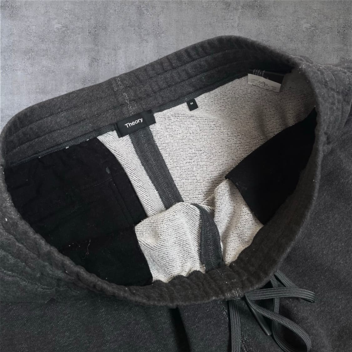 띠어리 Theory 차콜 맨투맨 트레이닝 조거팬츠 세트 M 상품이미지7