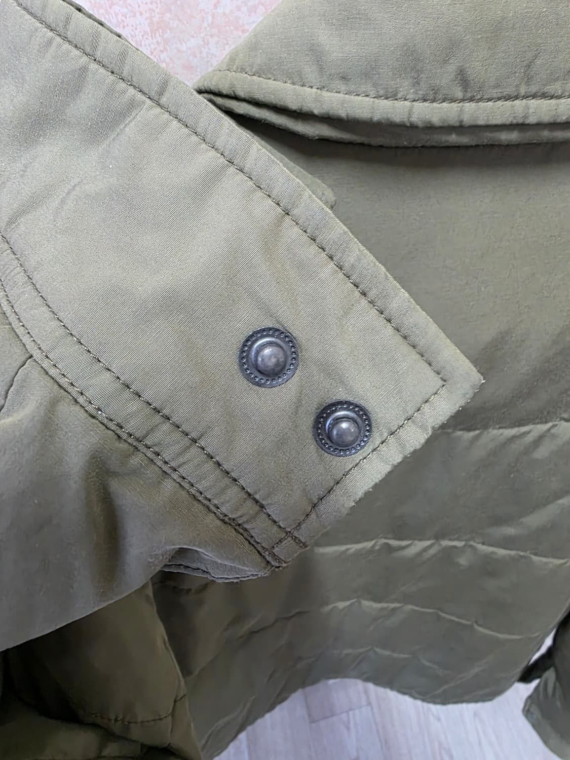 캉골 카키색 다운점퍼 Size L 상품이미지5