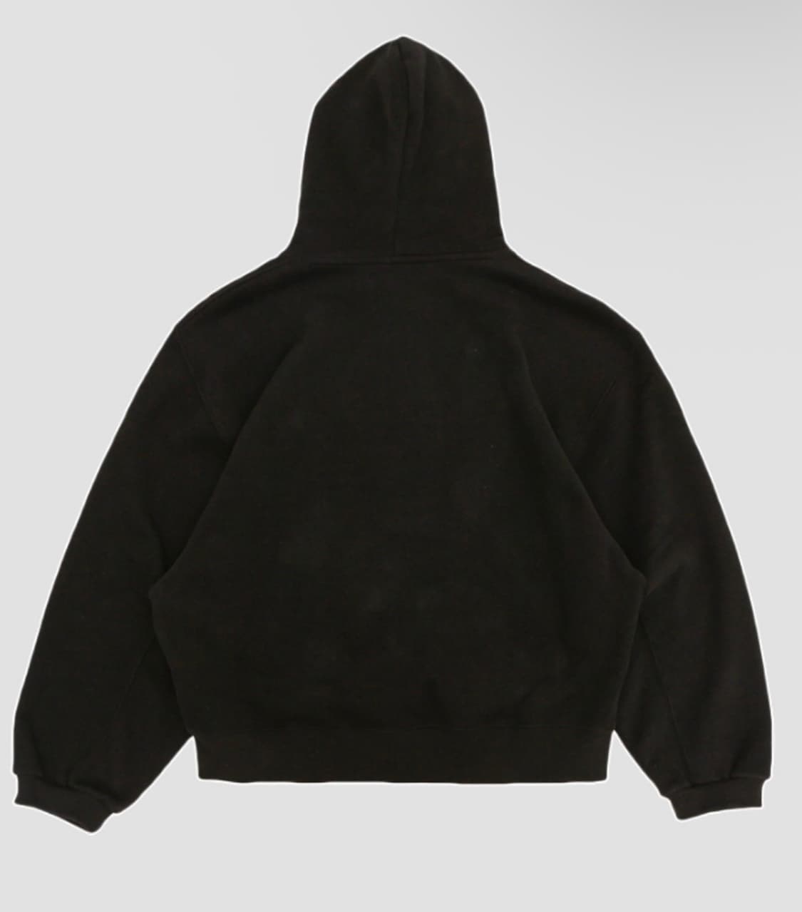 새제품 MOO 엠오오 피치스킨 벌룬오버 기모 후드 상품이미지3