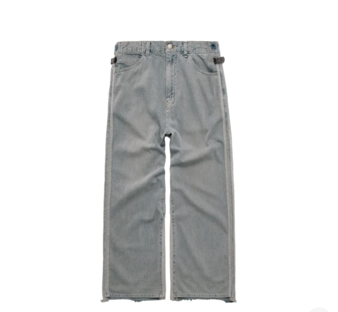 3) 폴리테루 리빌드 고시마 데님 002 블루그레이 상품이미지1