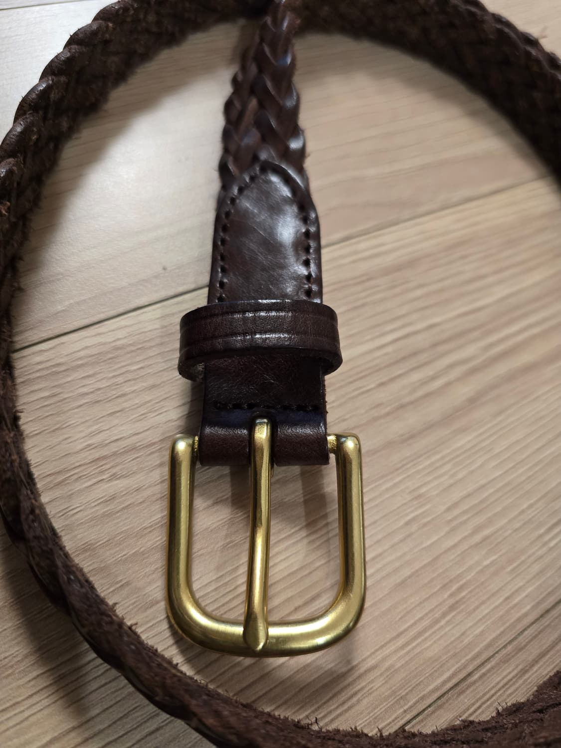 바스통 위빙 벨트 팝니다. L사이즈 상품이미지3