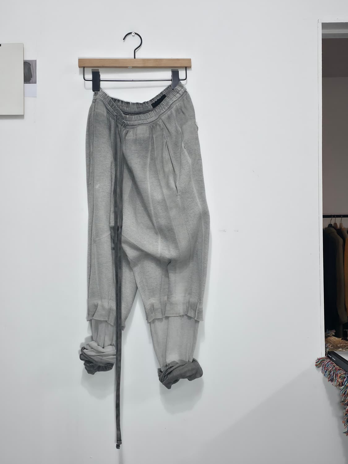 Julius 2014ss waffle sarouel pants 상품이미지1