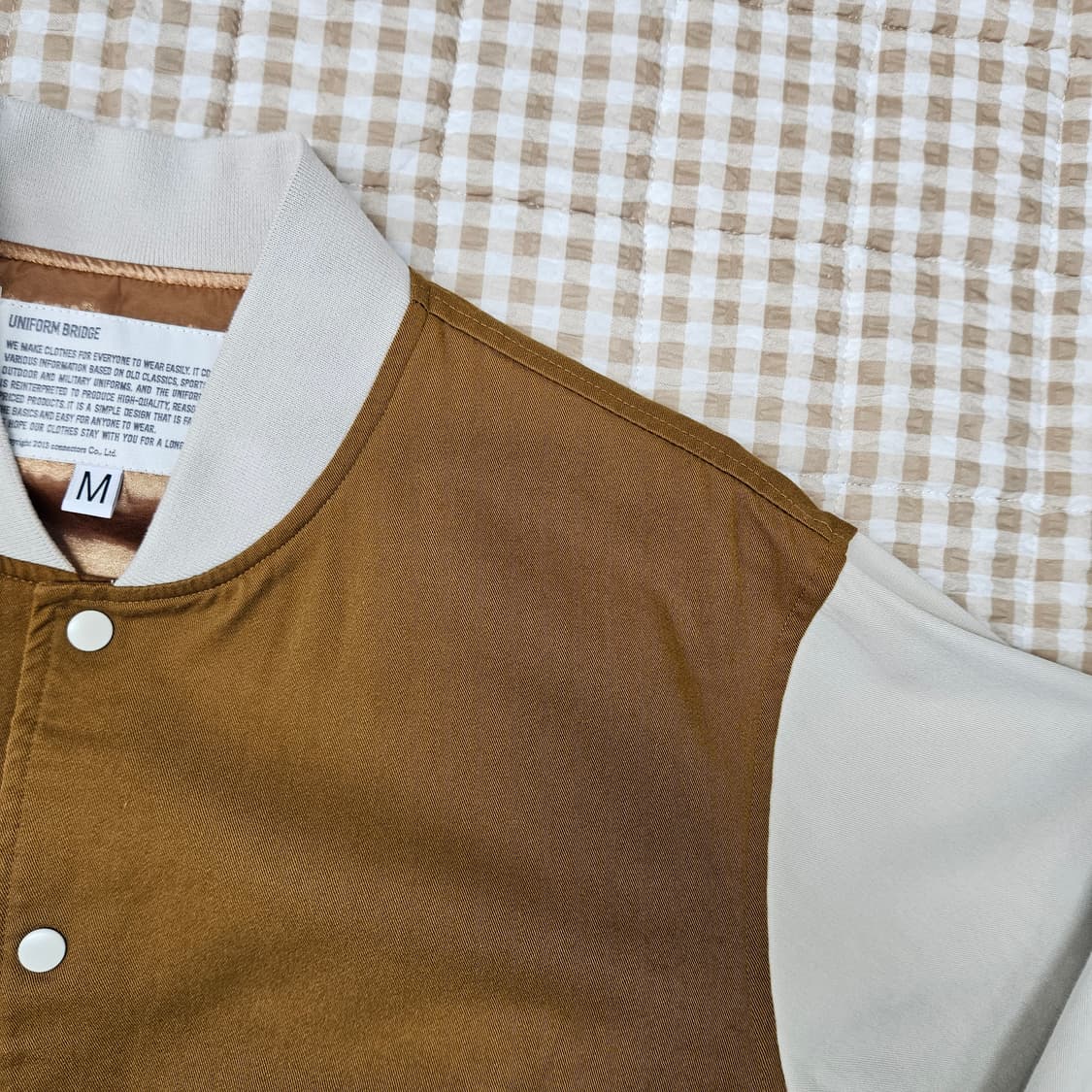 유니폼브릿지 간절기 스타디움 자켓 남자100 상품이미지4