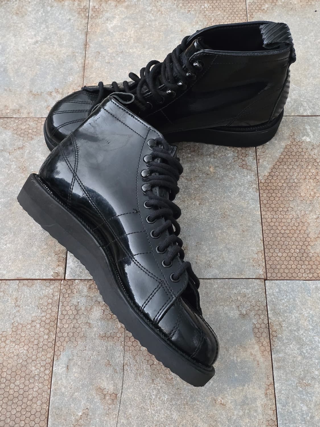 (235)아디다스 슈퍼스타 부츠 에나멜 상품이미지4