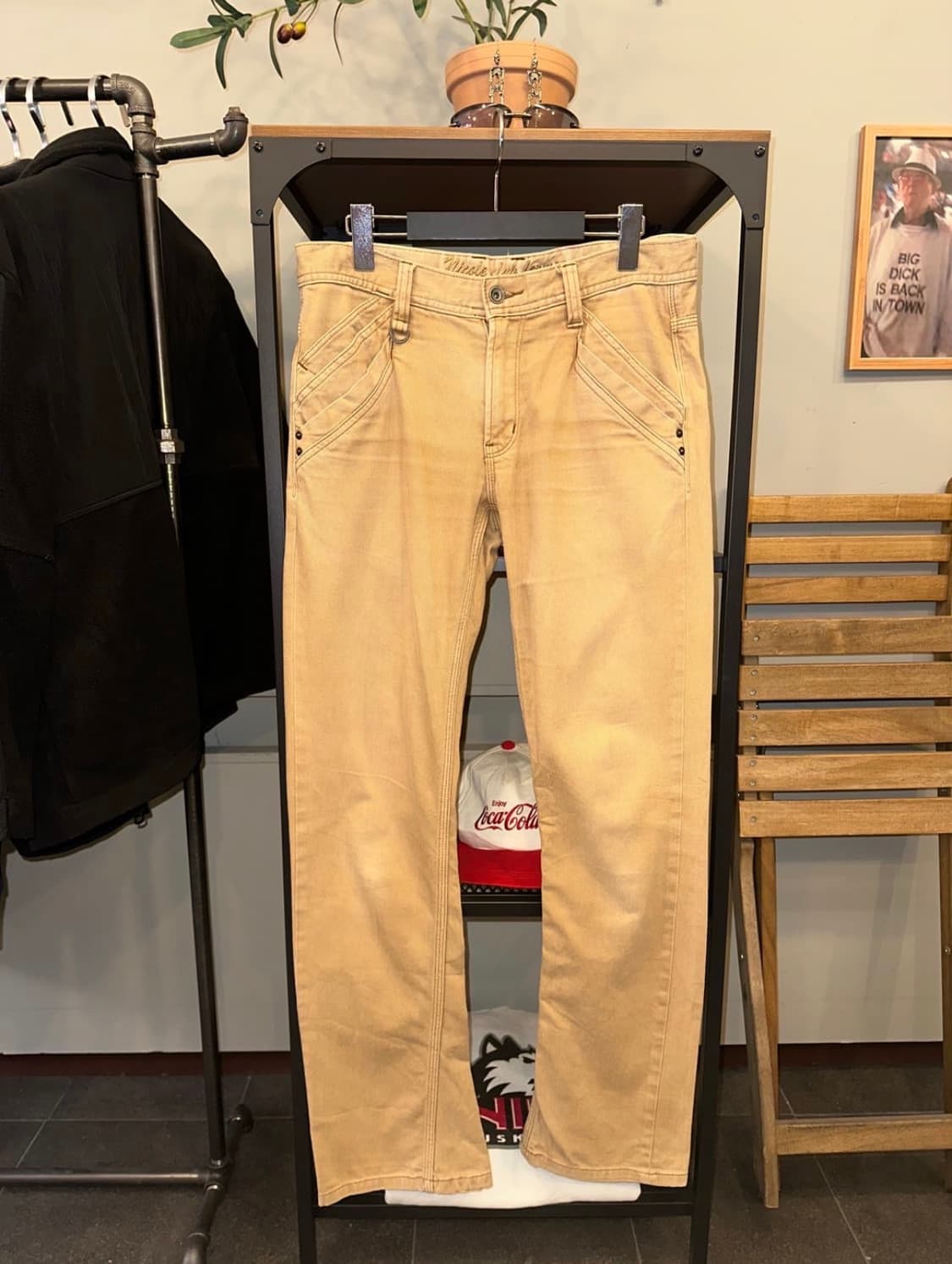 Nicloe club for men pocket flares pants 상품이미지2