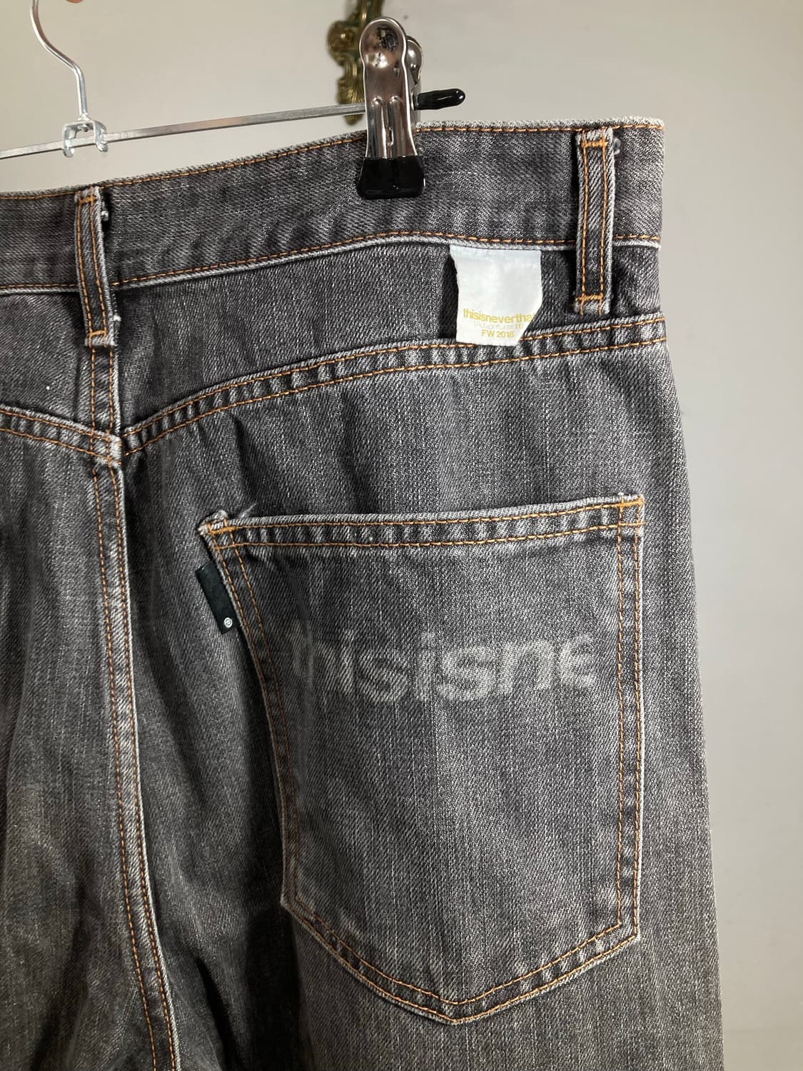 Two-Tone Denim Pants 상품이미지5