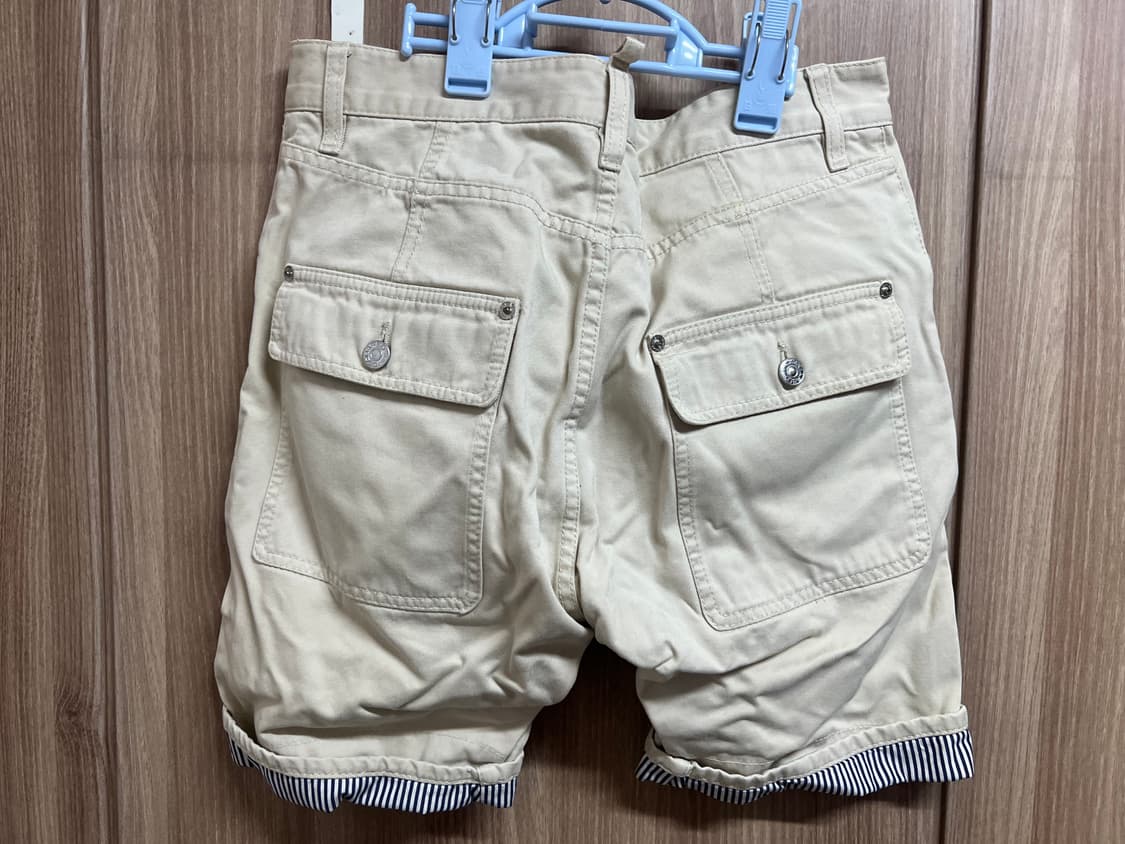 디스퀘어드2 베이지 면 반바지 46사이즈 택채상품 상품이미지2