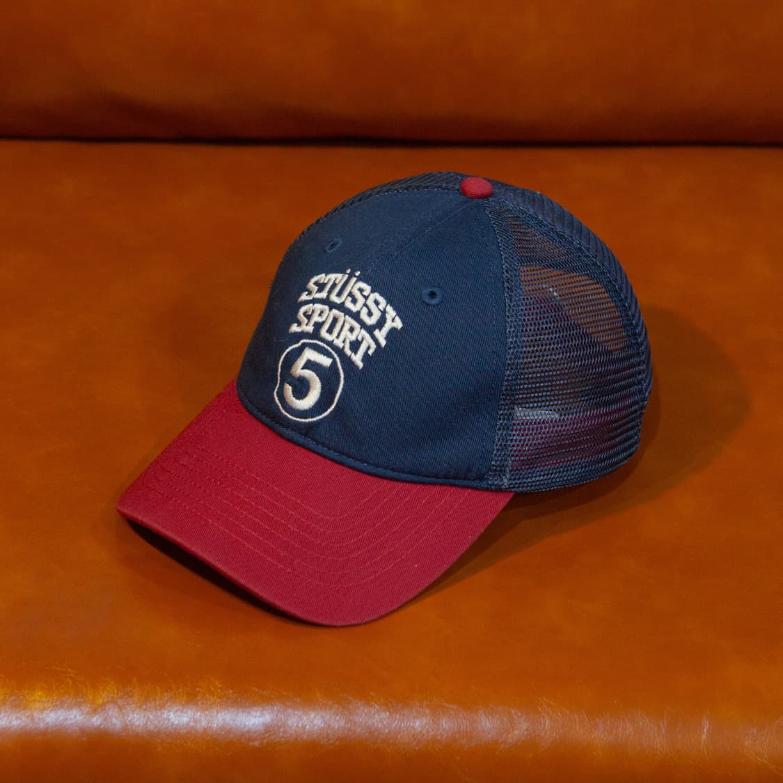 스투시 재팬 스투시 스포츠 아치 로고 트러커 캡 상품이미지2