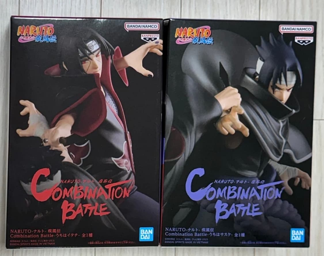 이타치vs사스케 나루토 질풍전 우치하 콤비네이션 배틀 반프레스토 피규어 상품이미지2