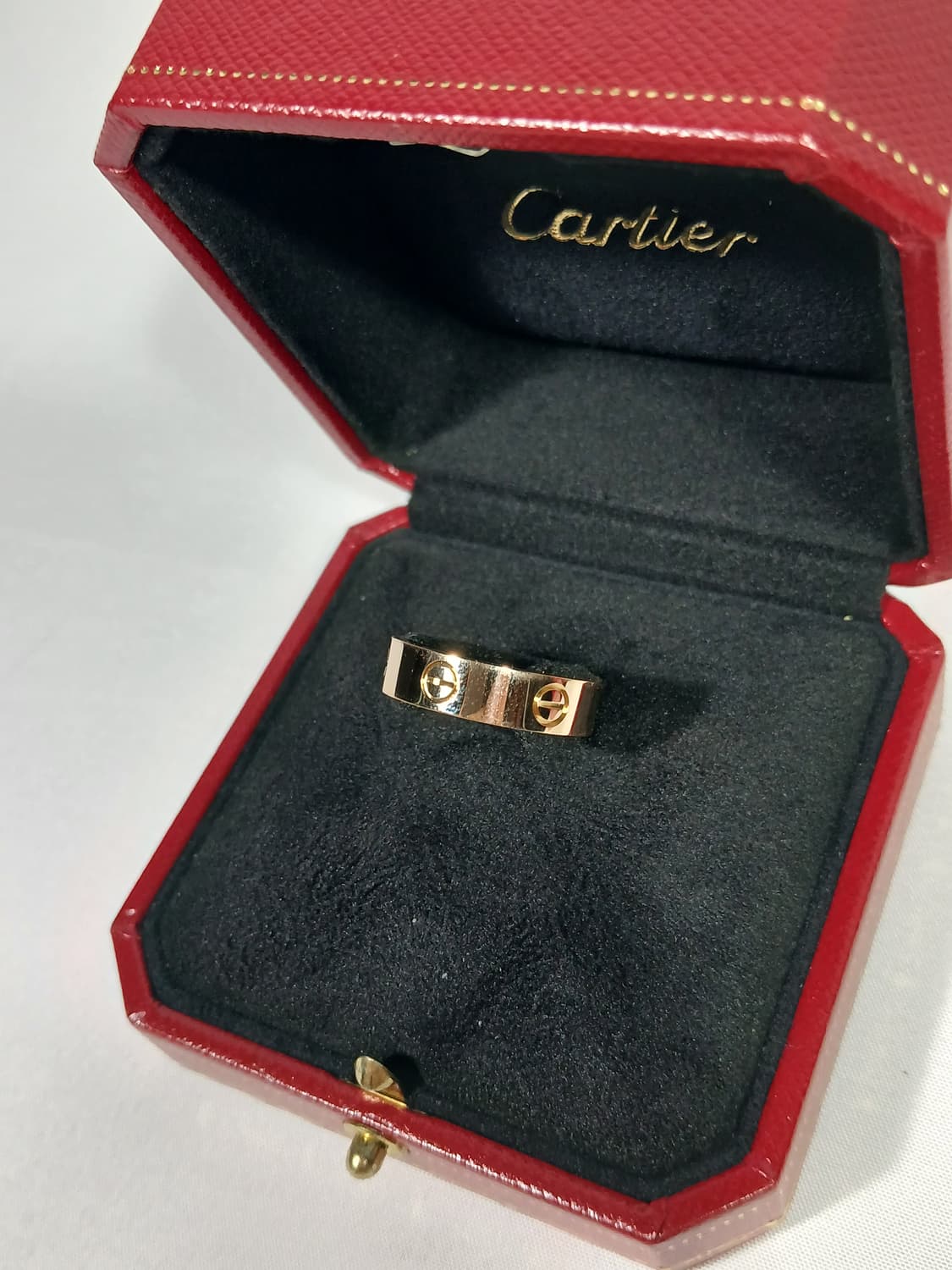 까르띠에 러브링 클래식 59호 옐로우골드 상품이미지10