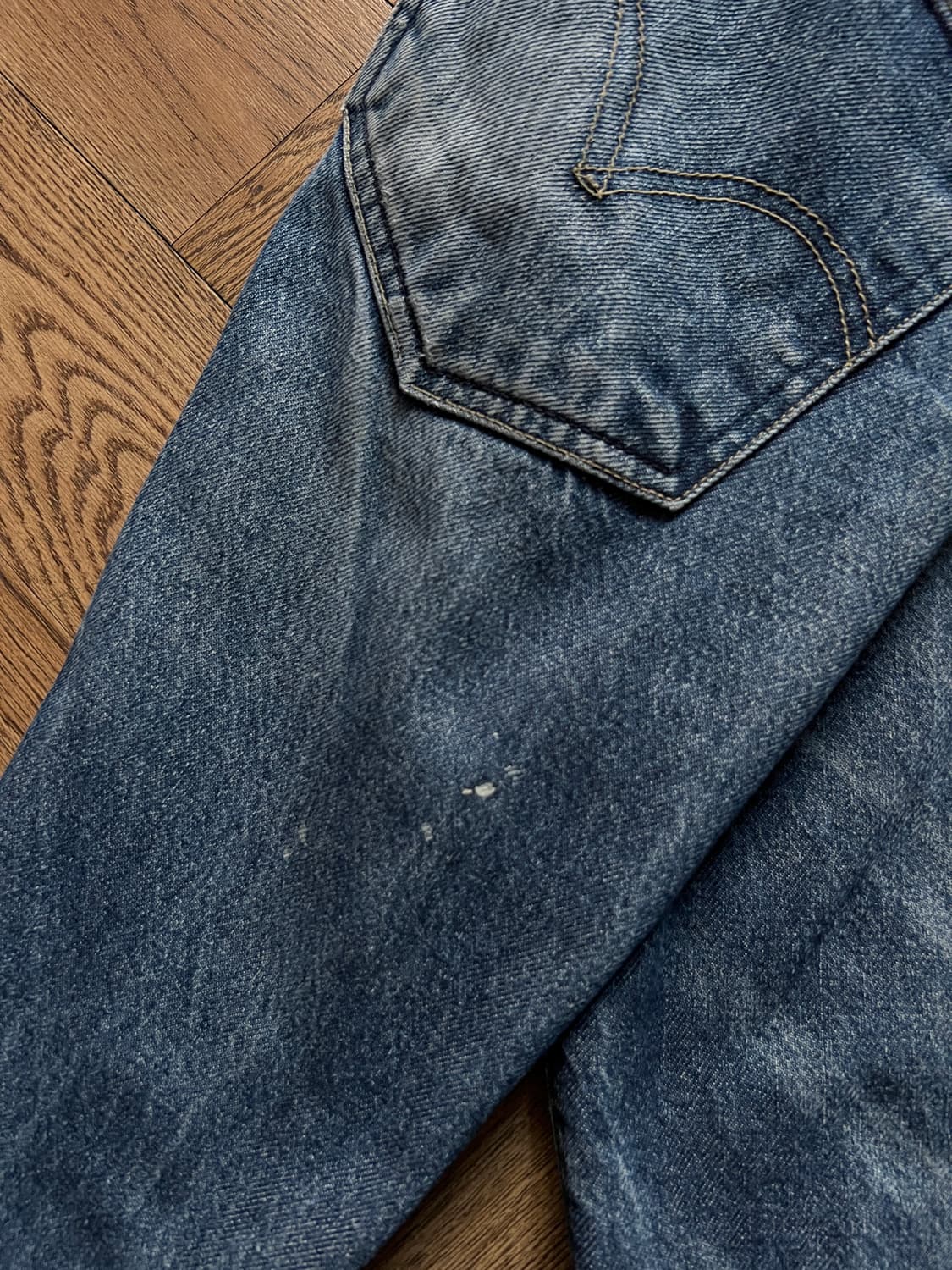 [34]리바이스 엔지니어드진 빈티지 워싱 워크 데님 팬츠 상품이미지6