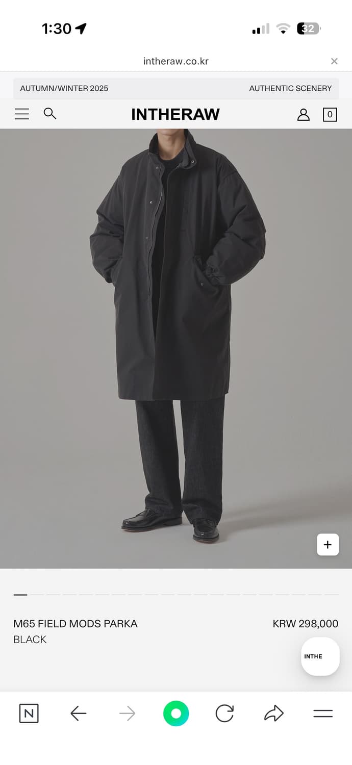 3) 인더로우 m65 모즈필드파카 블랙 상품이미지2