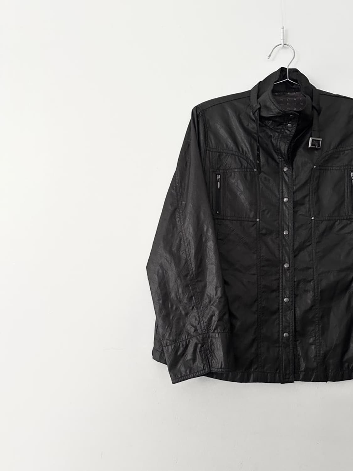 Buckle wind jacket / black 상품이미지2