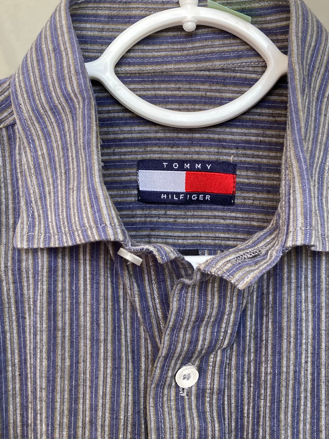 타미힐피거 Tommy Hilfiger 플레어소매 스트라이프 셔츠 상품이미지4
