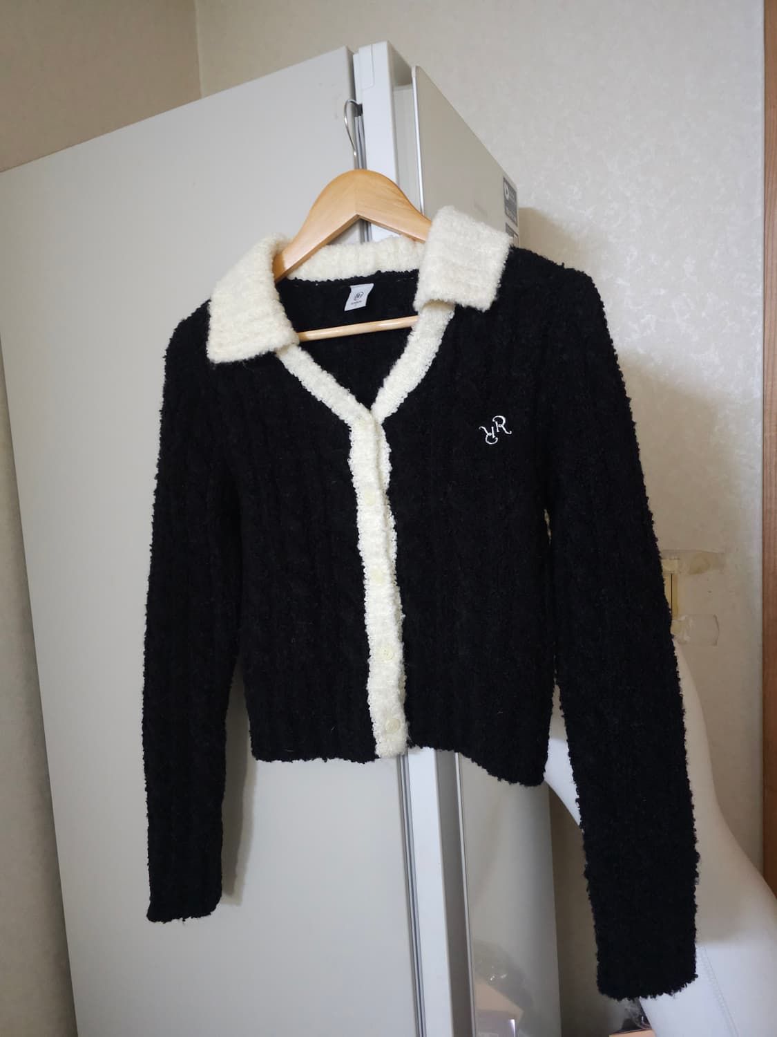 론론 케이블 알파카 가디건 상품이미지3