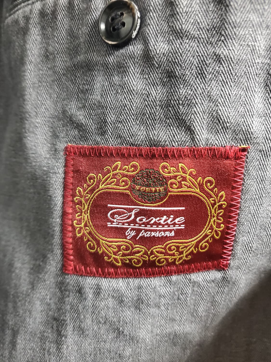 솔티 그레이 데님 자켓 블레이저 상품이미지3