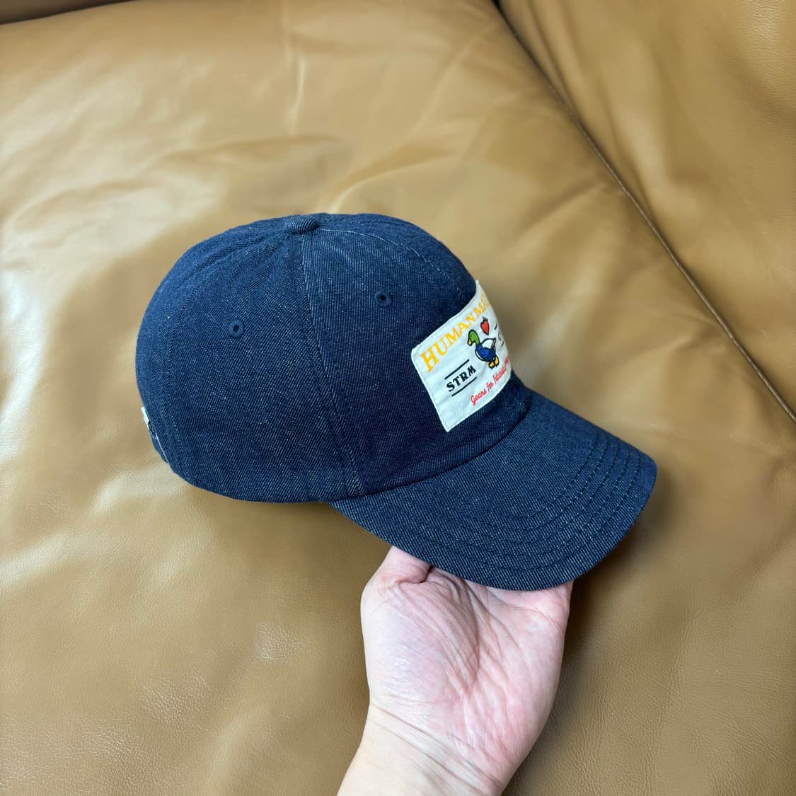 휴먼메이드 6패널 볼캡 모자 덕 데님 상품이미지4