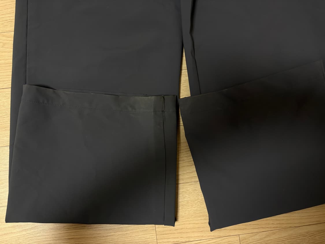 지초이 AW25 ZIP TROUSERS (CHARCOAL) 상품이미지3