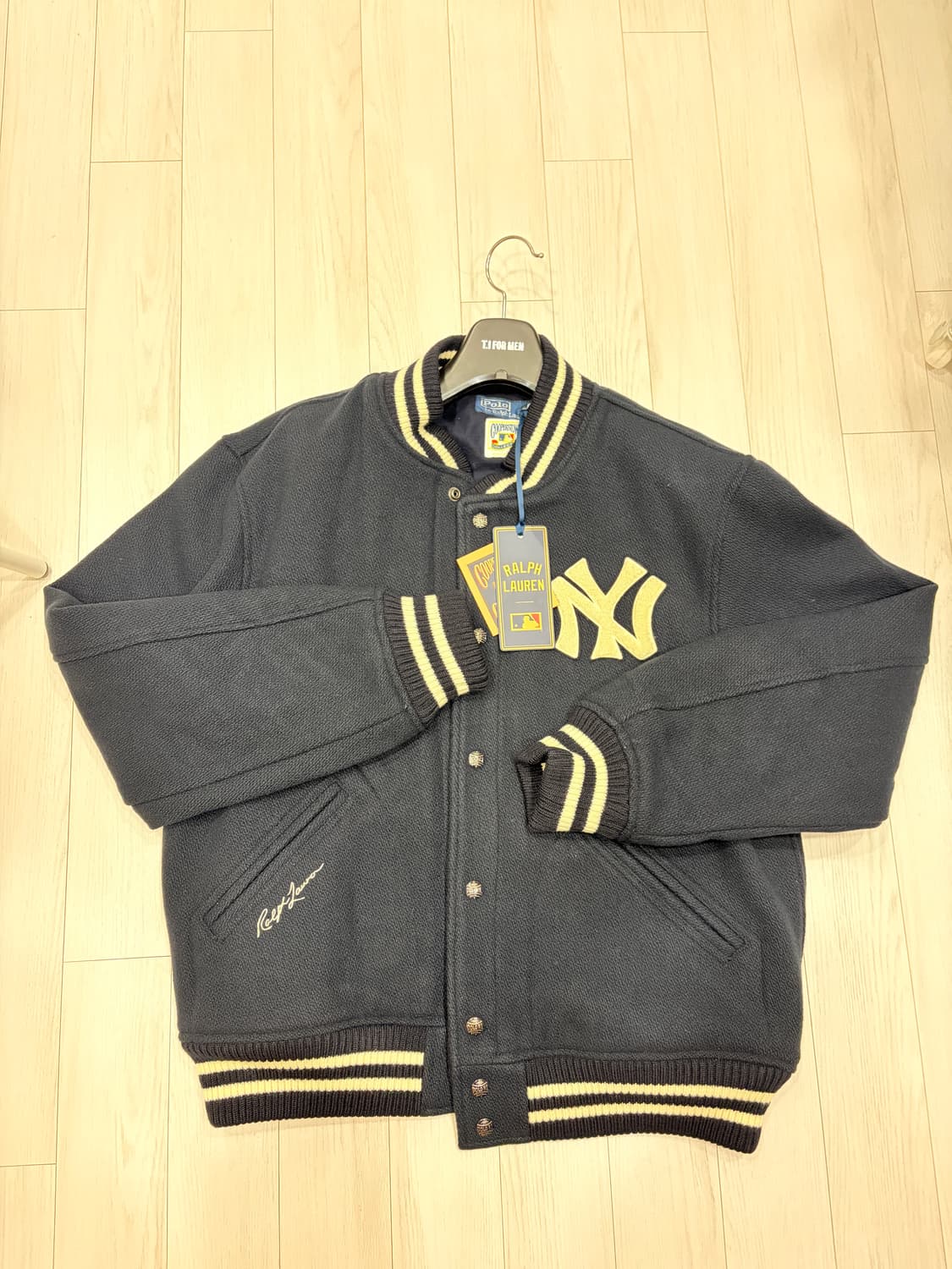 랄프로렌 뉴욕양키스 울 바시티 L 상품이미지2