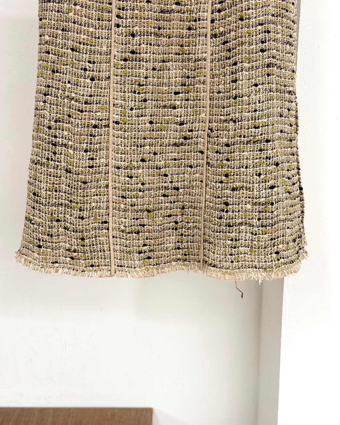 프라다 트위드 박스 플리츠 스커트 상품이미지6